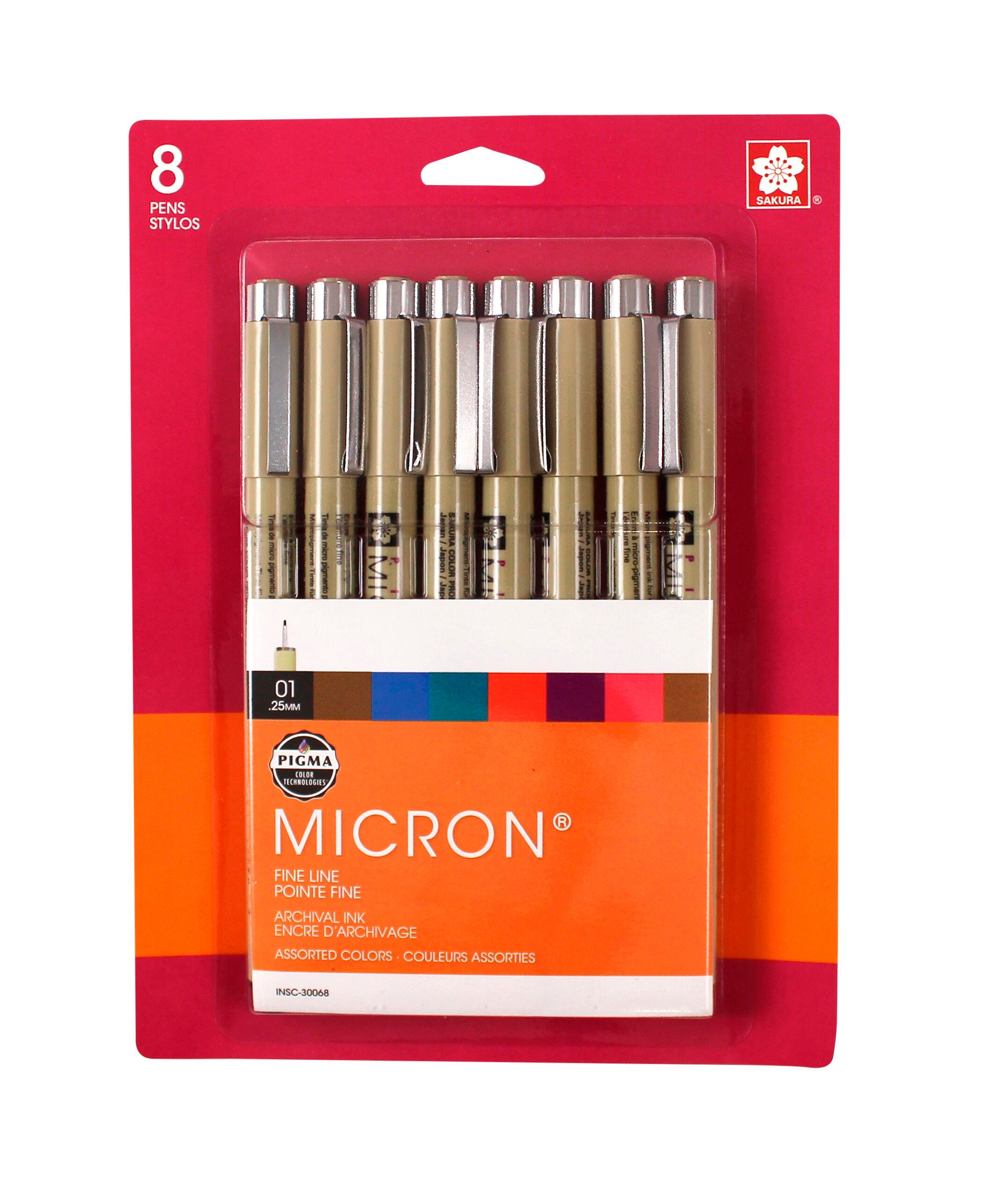 Sakura Pigma Micron Quick Dry Non-Toxic Permanent Waterproof Pen